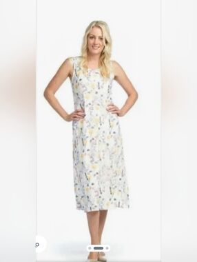 Blair Women's Multi Color Floral Print Dress Size 2XL